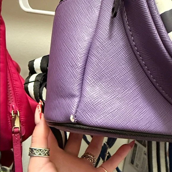 Loungefly Purple and Green Beetlejuice Backpack - Picture 4 of 7